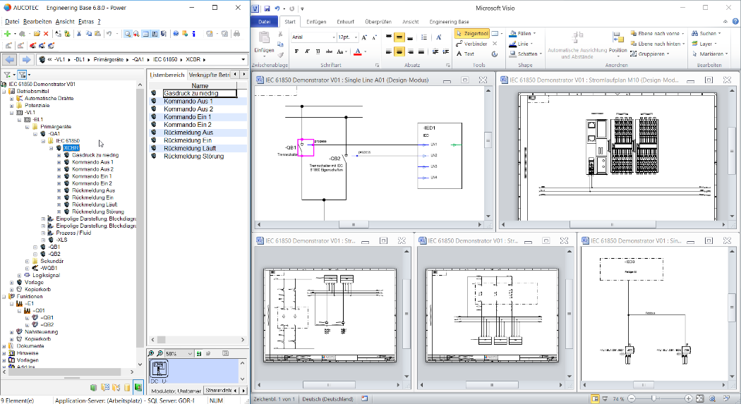 Substation Configuration Tool According To Iec 61850 In Engineering Base