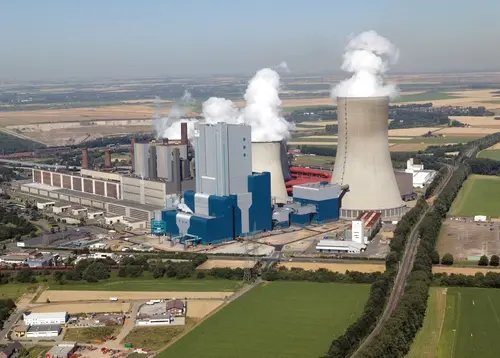 RWE Braunkohlekraftwerk Niederaußem