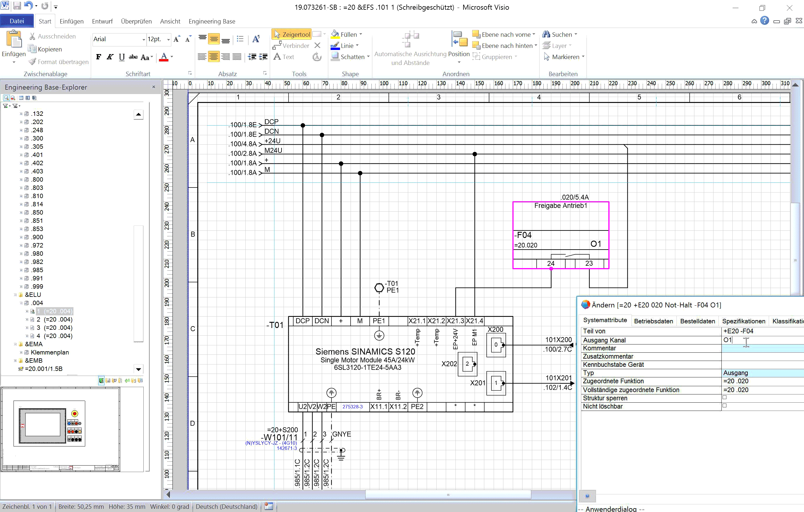 Niehoff GmbH & Co. KG, diagrama de conexiones